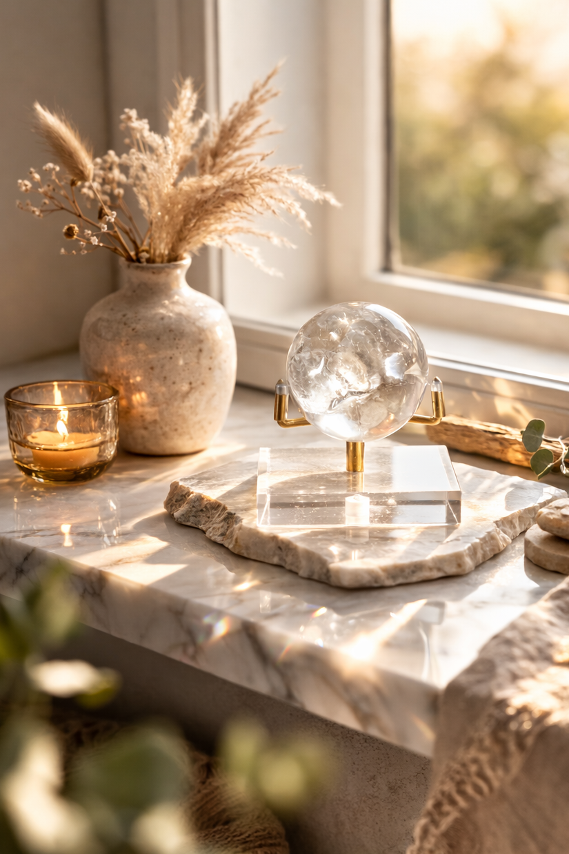 Kristalle und Mineralien