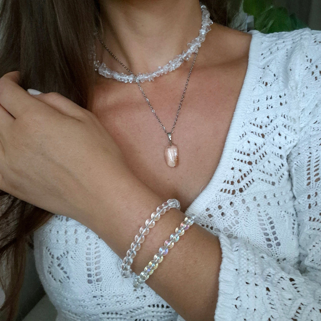 Kugelarmband Bergkristall