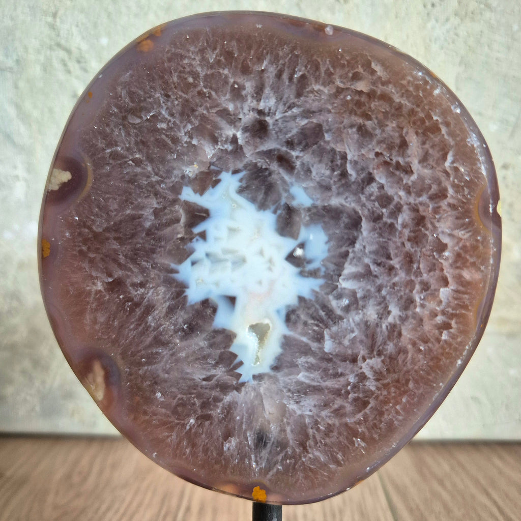 Achat Geode auf Ständer #11