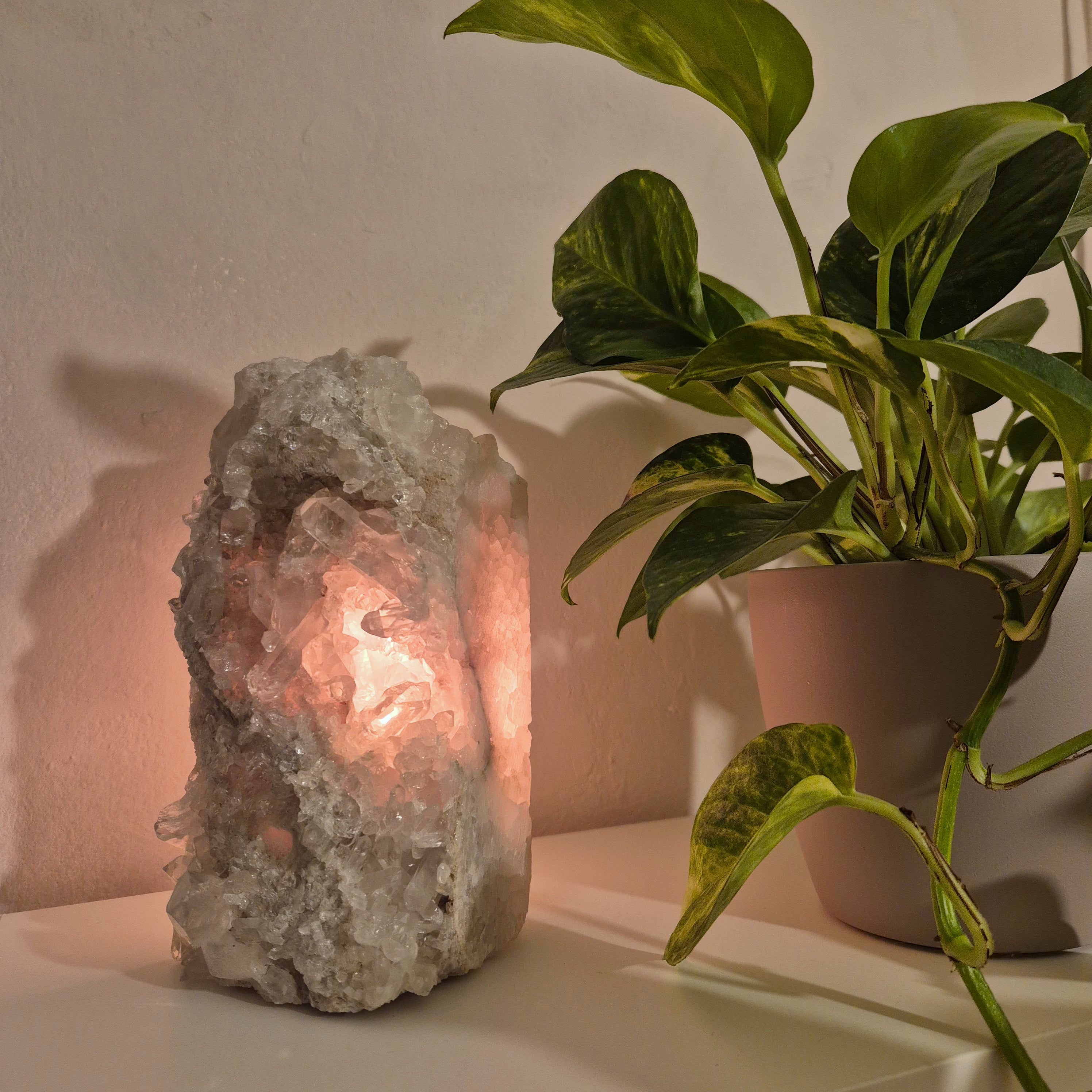 Lampe - Bergkristall #1