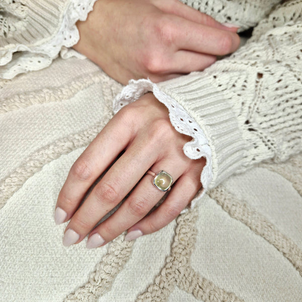 Ring Prehnit - Soul Sight