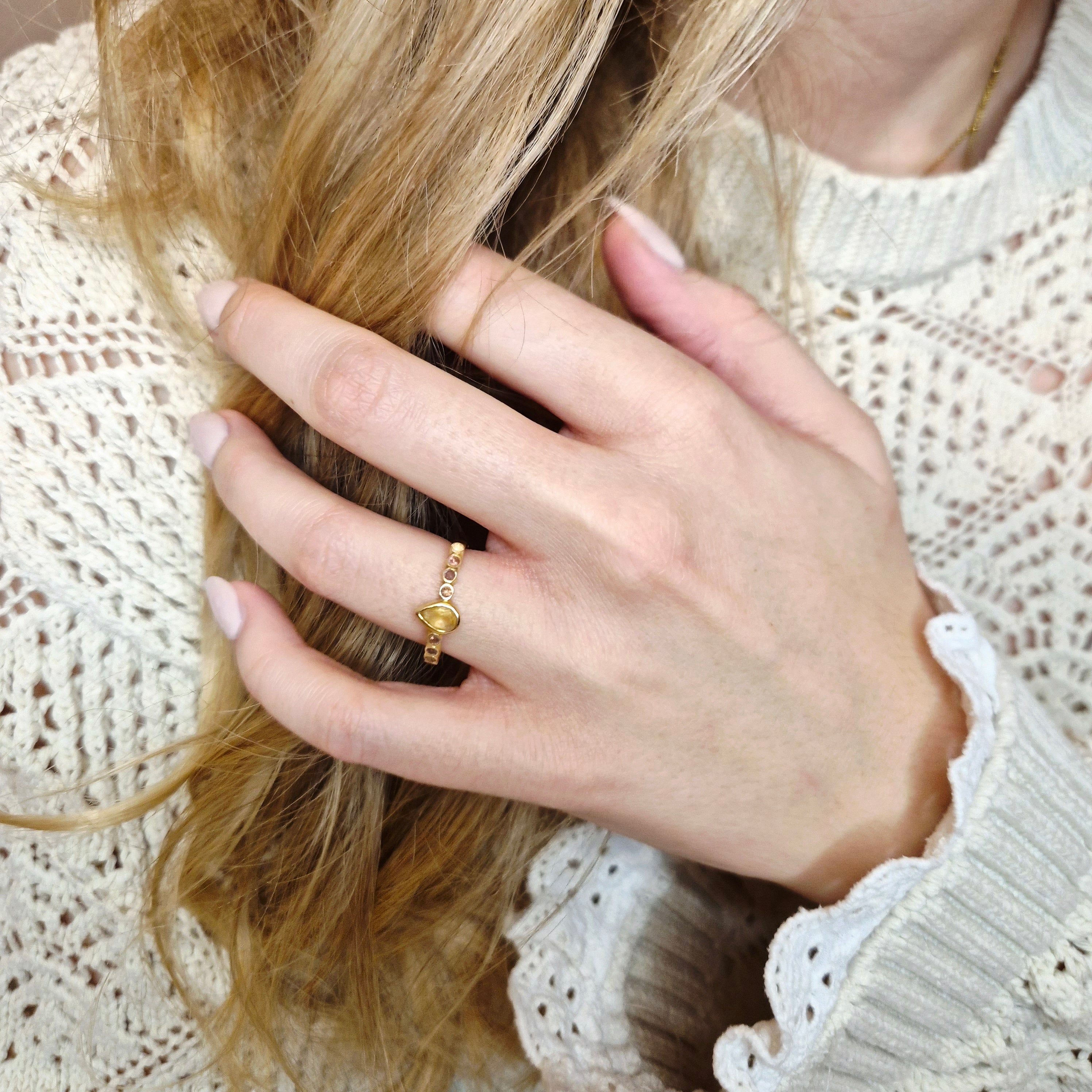 Ring Citrin - Solaris