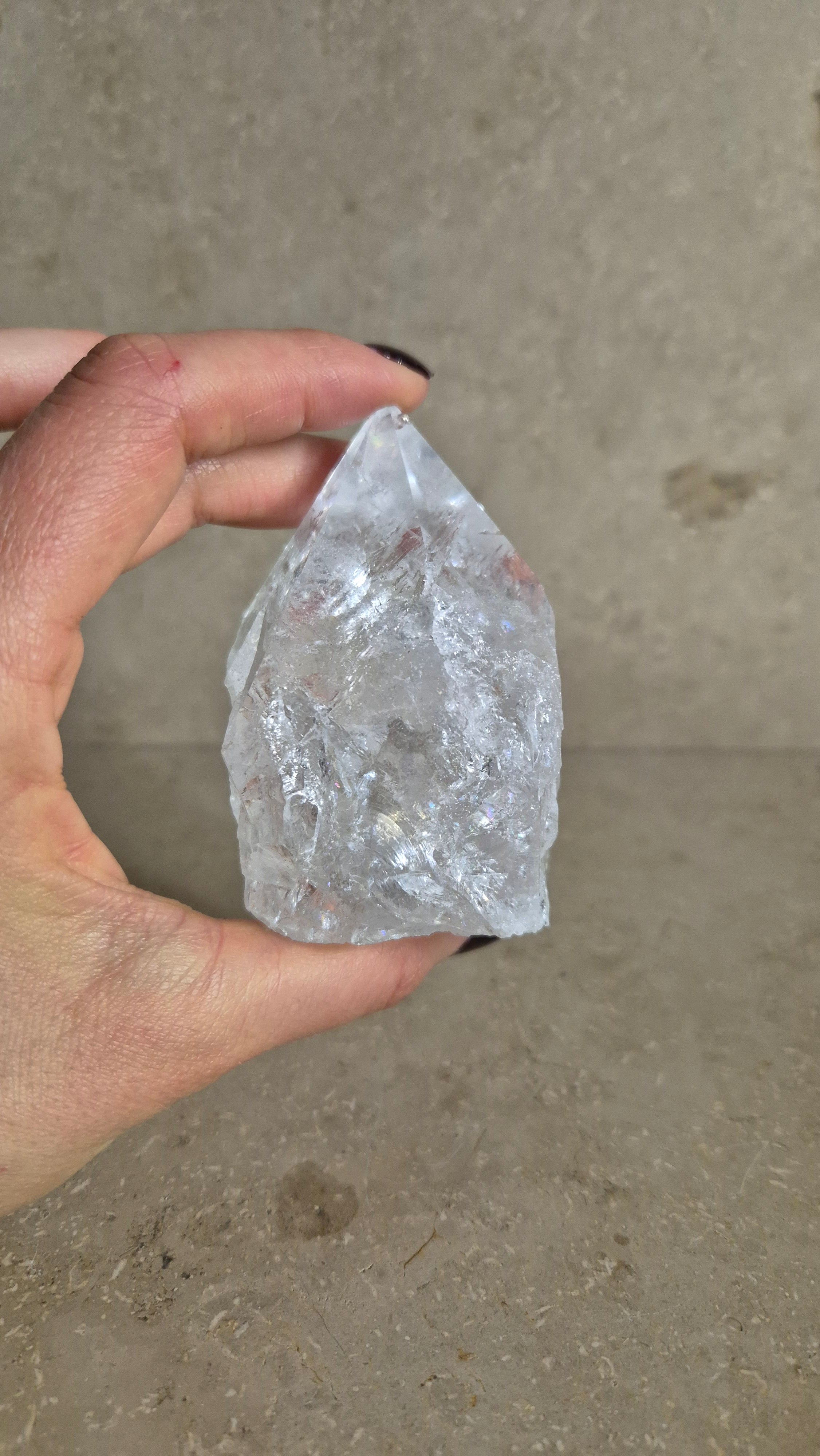 Bergkristall Spitze #1 - A Qualität