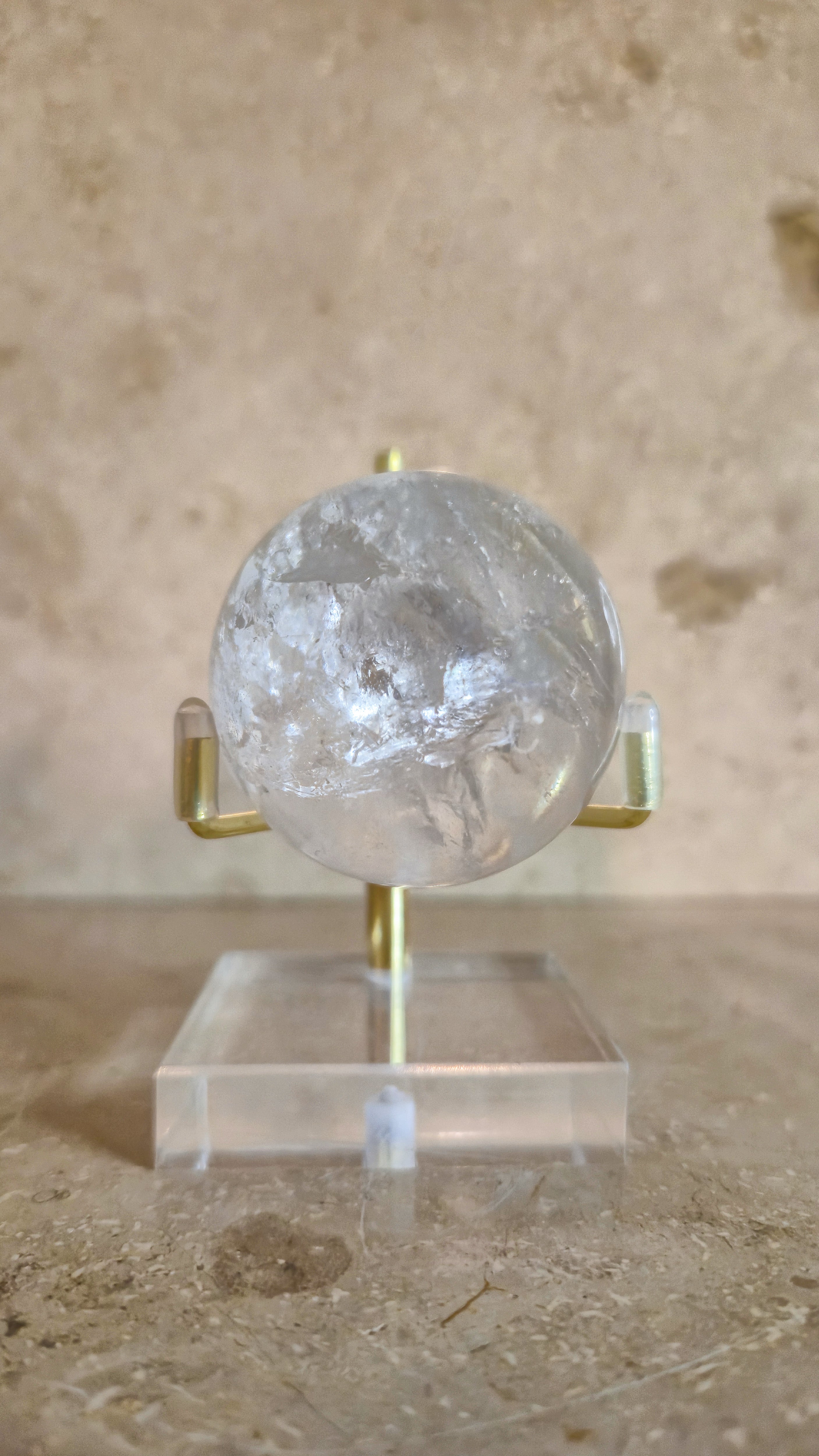 Bergkristall Kugel 40 mm - AA Qualität