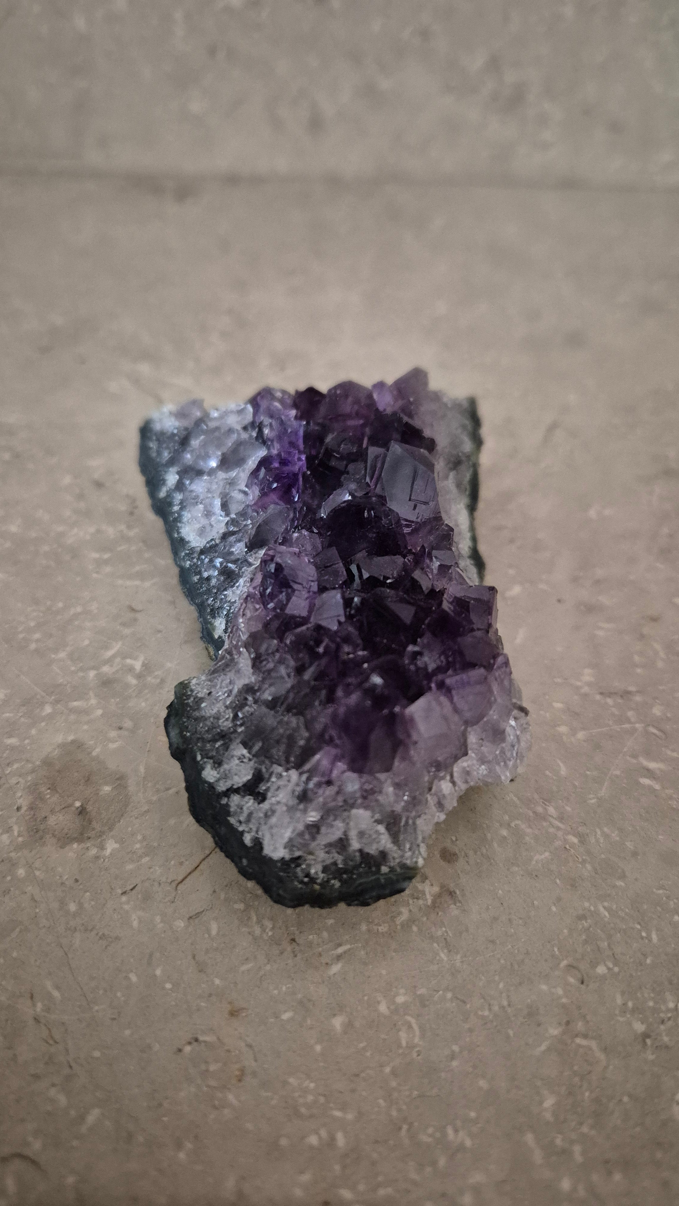 Amethyst-Drusenstück#2 – Extra Qualität mit tiefvioletten Kristallen