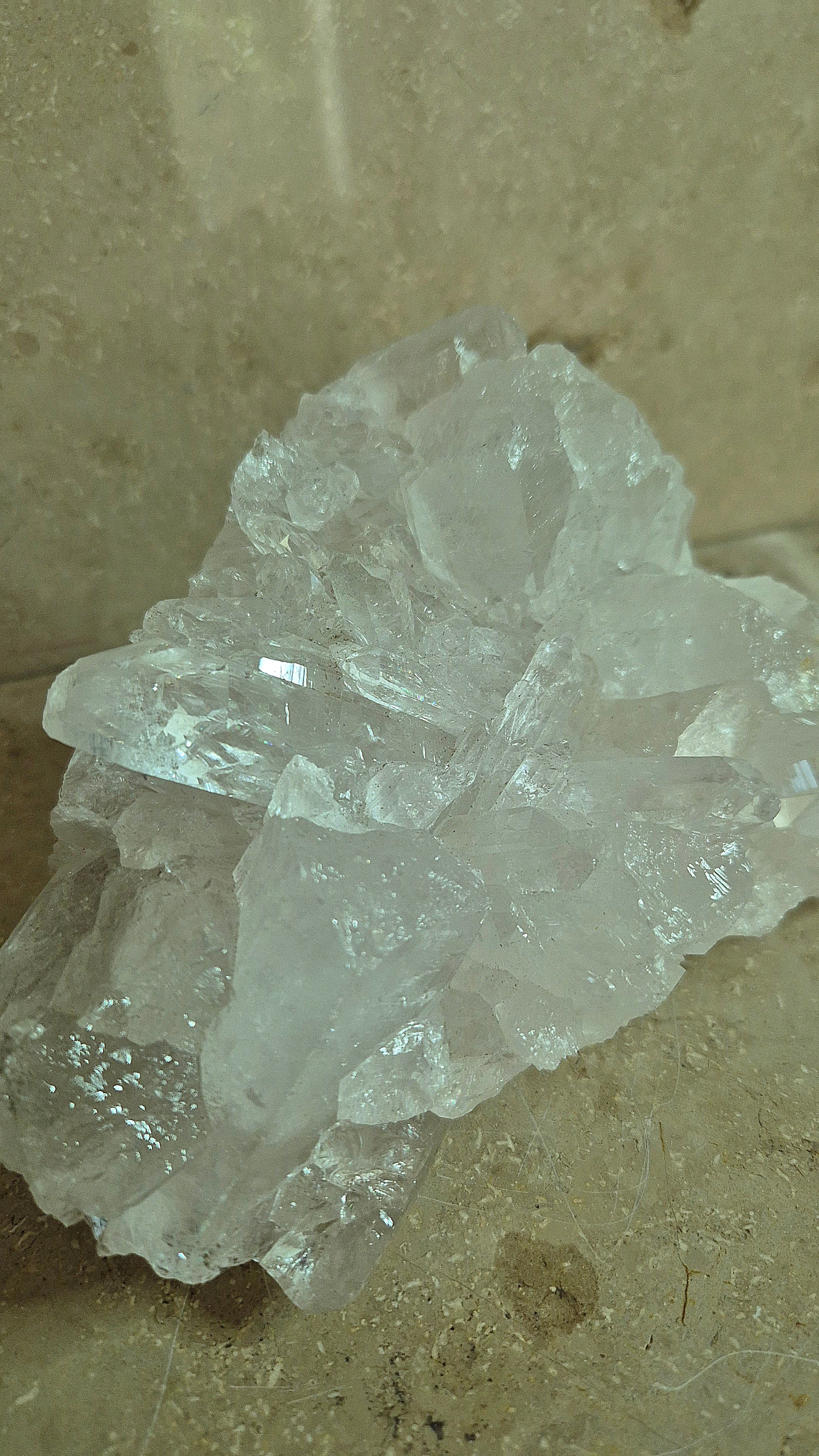 Bergkristall Cluster #3 - A Qualität