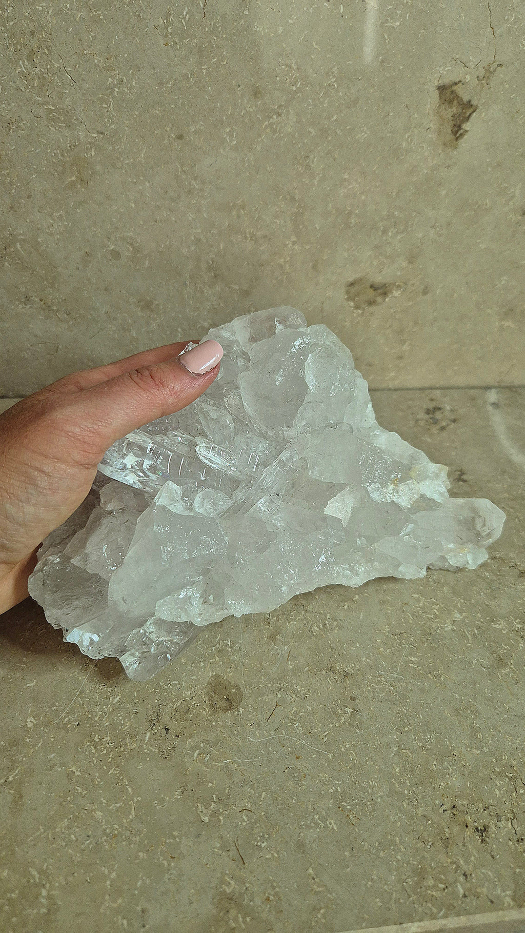 Bergkristall Cluster #3 - A Qualität