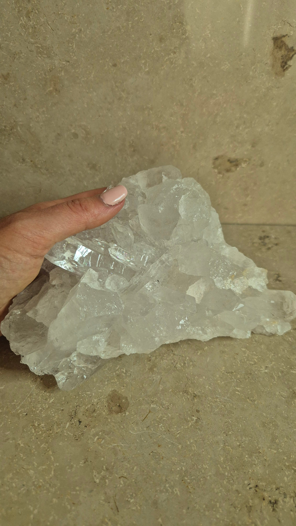 Bergkristall Cluster #3 - A Qualität