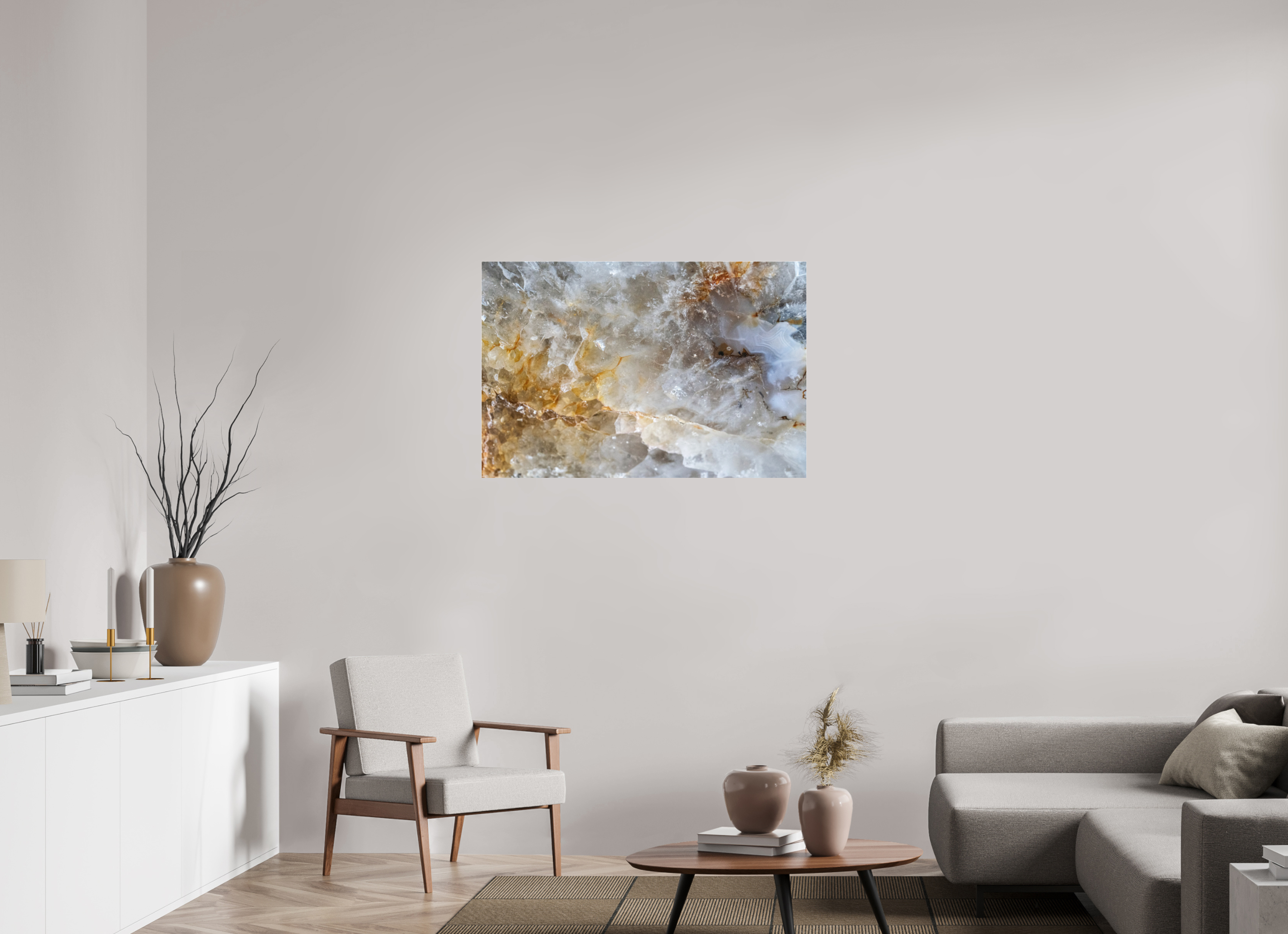 105 x 70 cm, Photo Print Under Acrylic Glass Druck hinter Acrylglas - Kristall #1