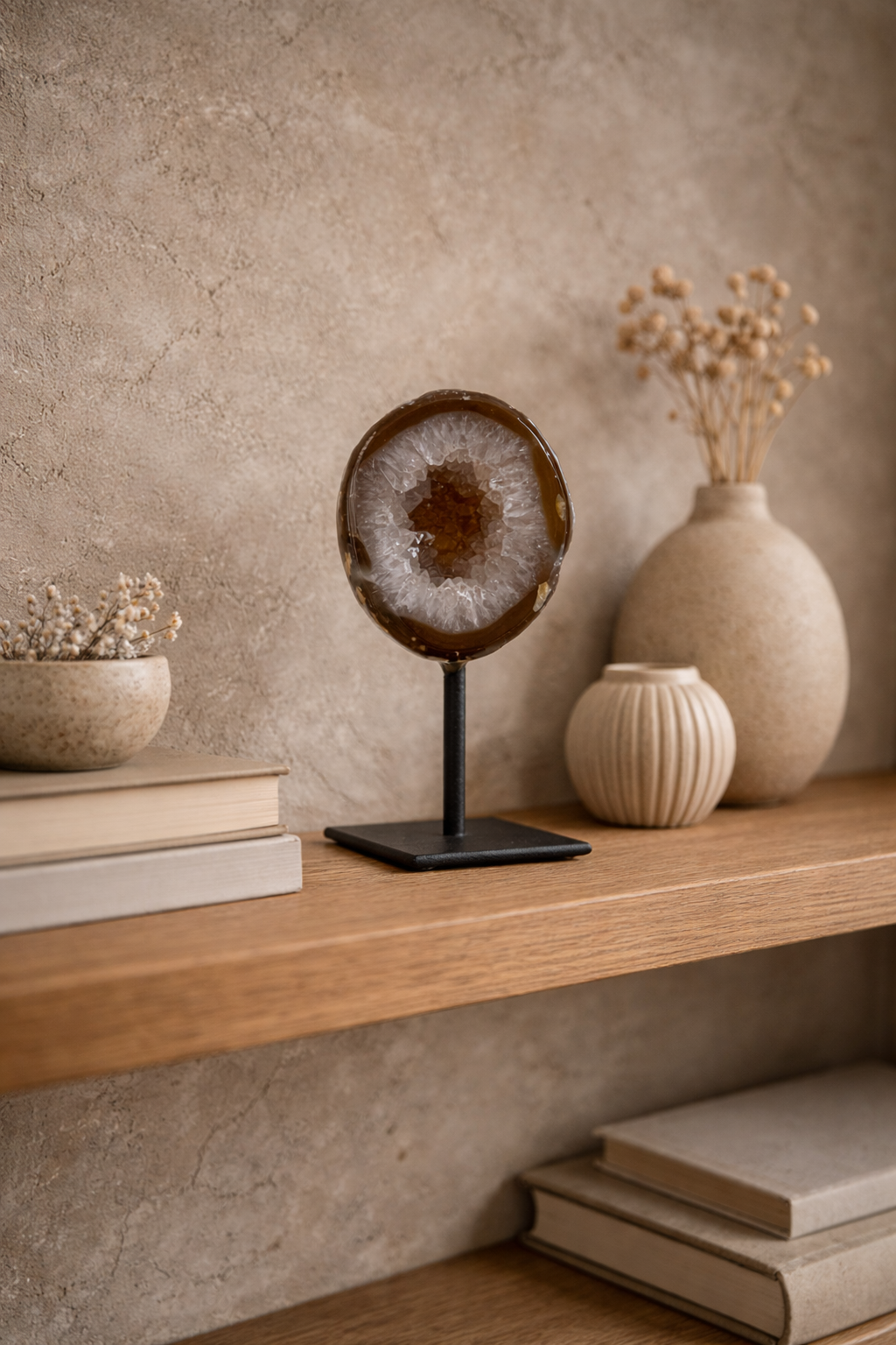 Achat Geode auf Ständer #2