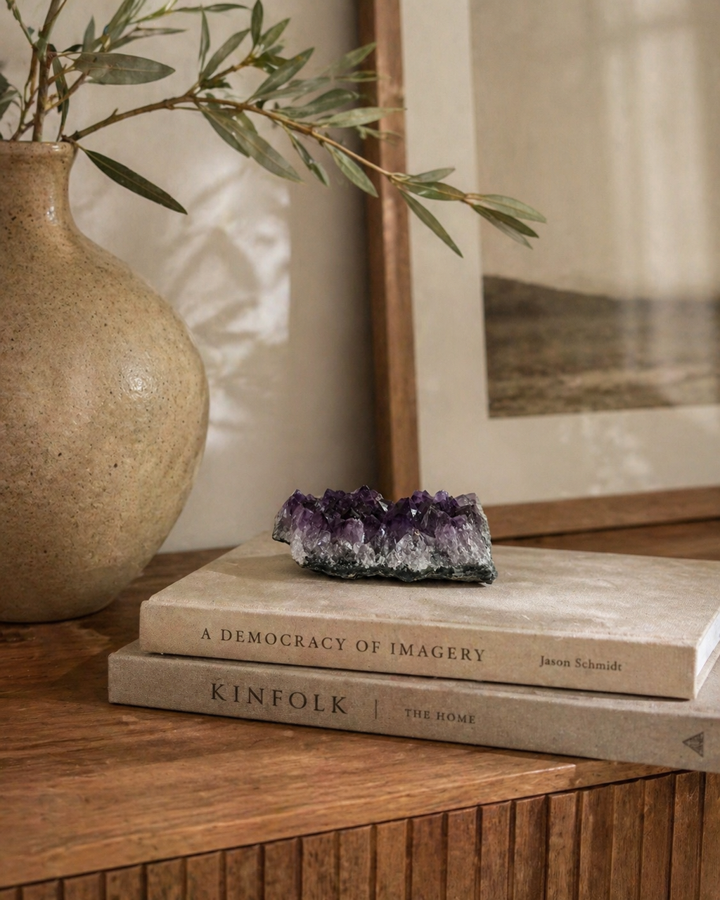 Amethyst-Drusenstück#1 – Extra Qualität mit tiefvioletten Kristallen