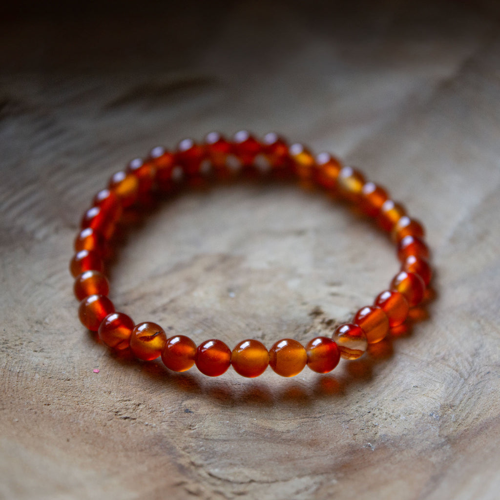 Kugelarmband Carneol