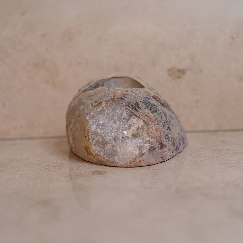 Teelichthalter Achatgeode #5