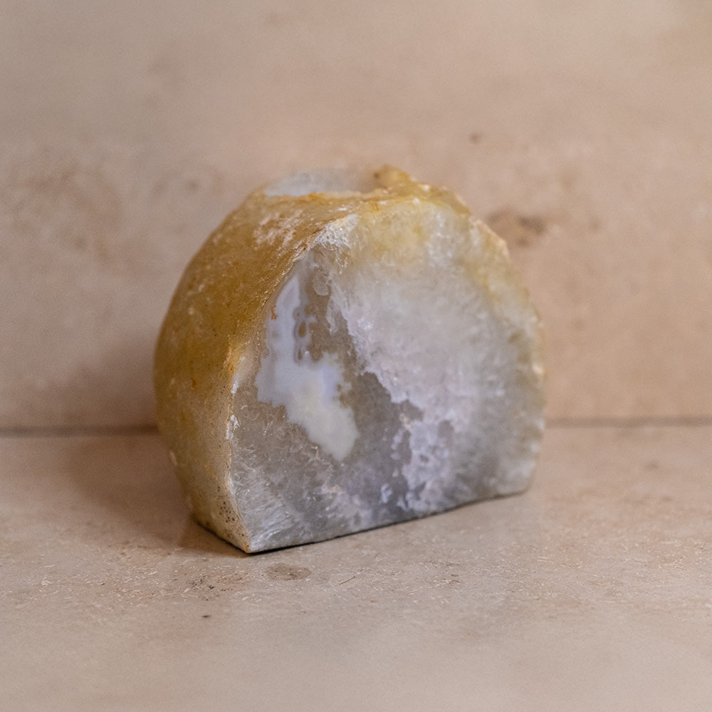 Teelichthalter Achatgeode #6