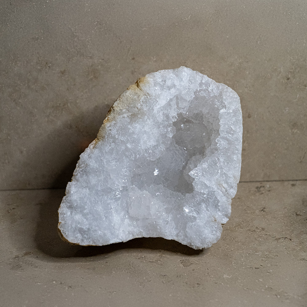 Große Quarz Geode - Rohstein