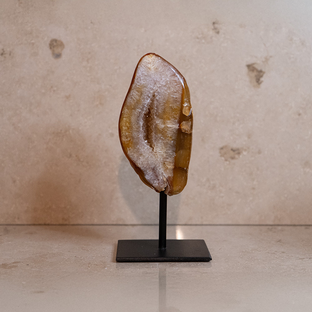 Achat Geode auf Ständer #7