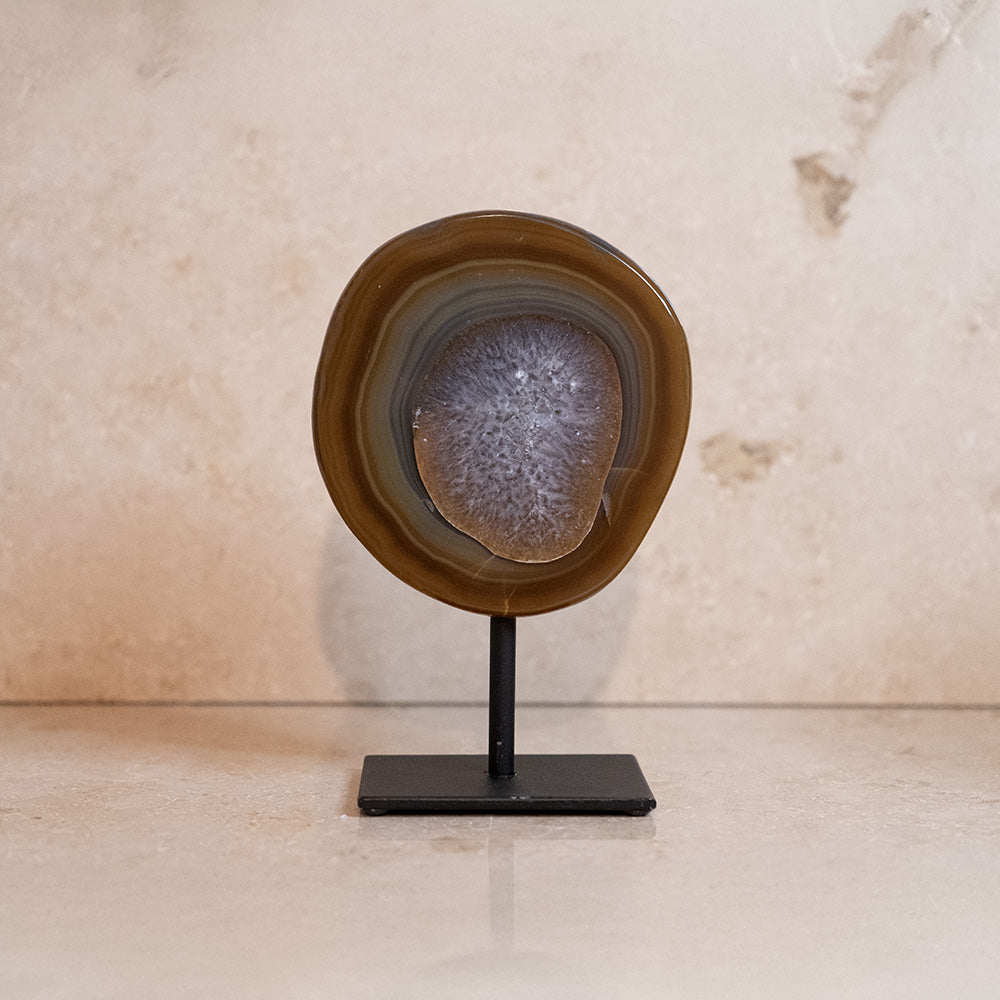 Achat Geode auf Ständer #6