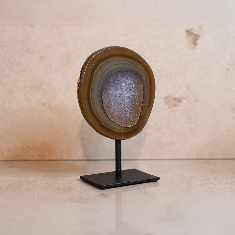 Achat Geode auf Ständer #6
