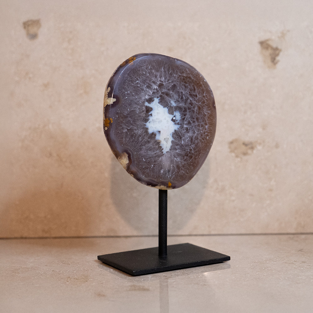 Achat Geode auf Ständer #11