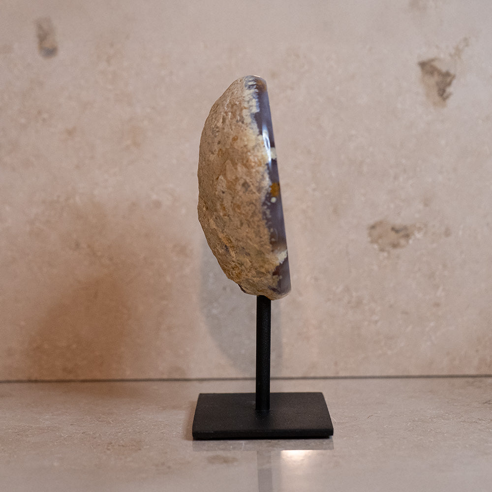 Achat Geode auf Ständer #11