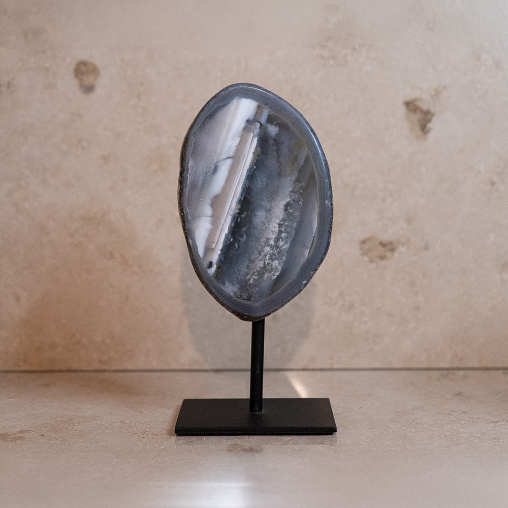 Achat Geode auf Ständer #5