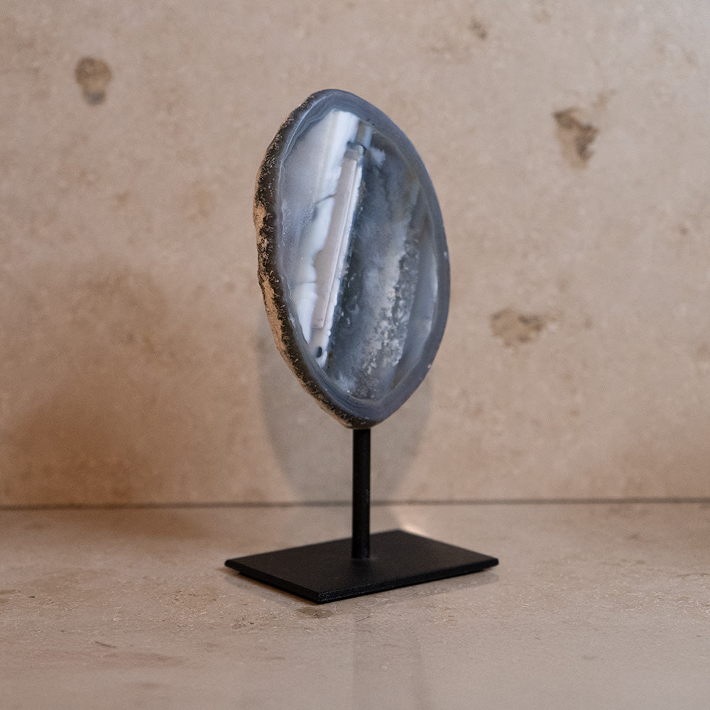 Achat Geode auf Ständer #5