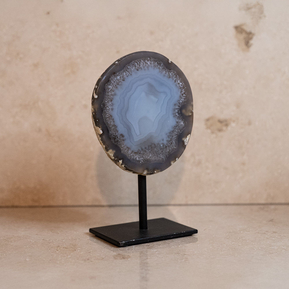 Achat Geode auf Ständer #3