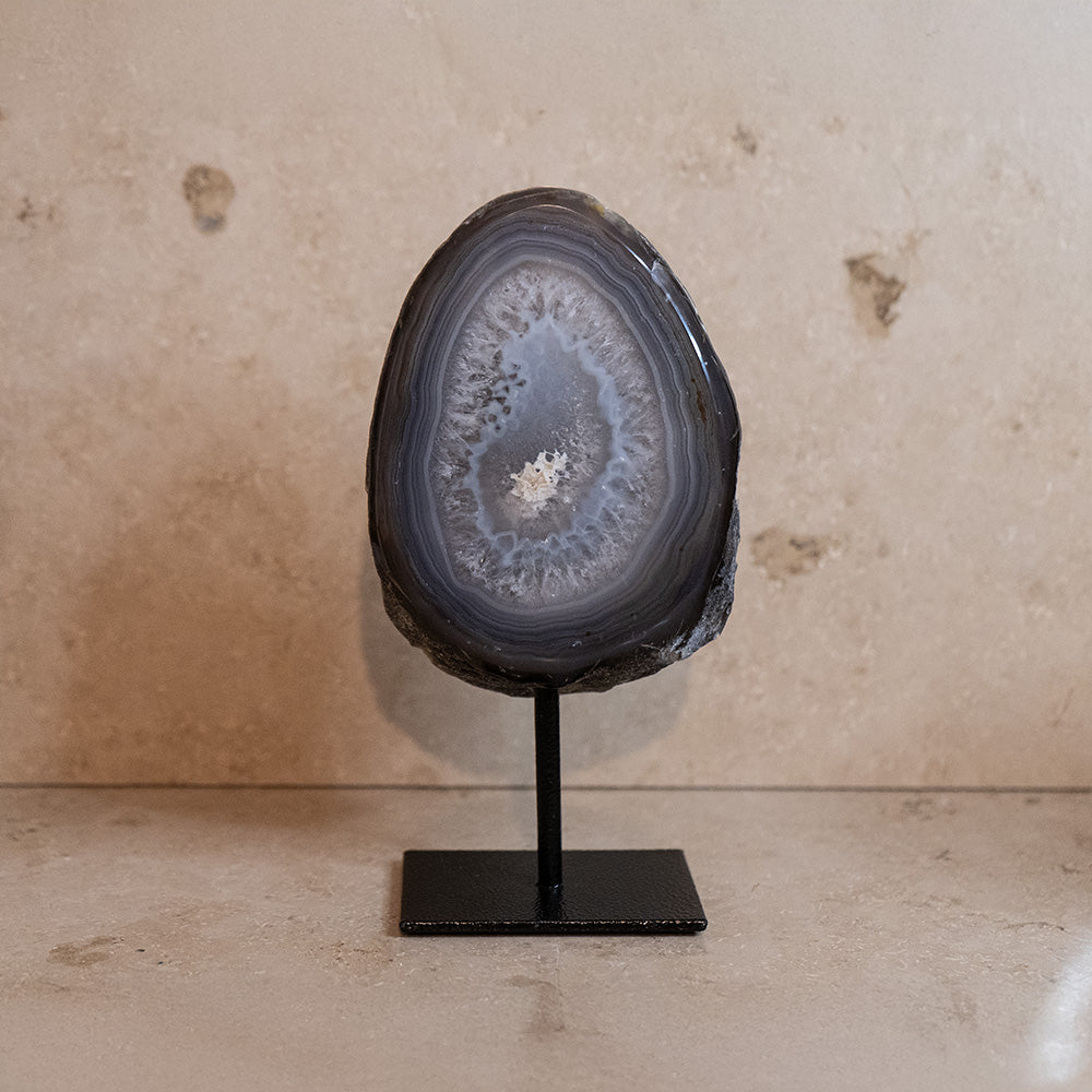 Achat Geode auf Ständer #13