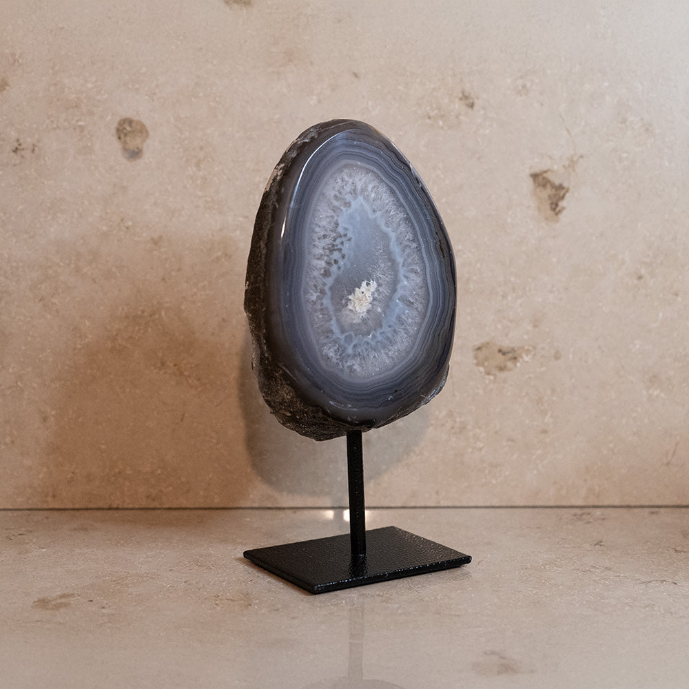 Achat Geode auf Ständer #13