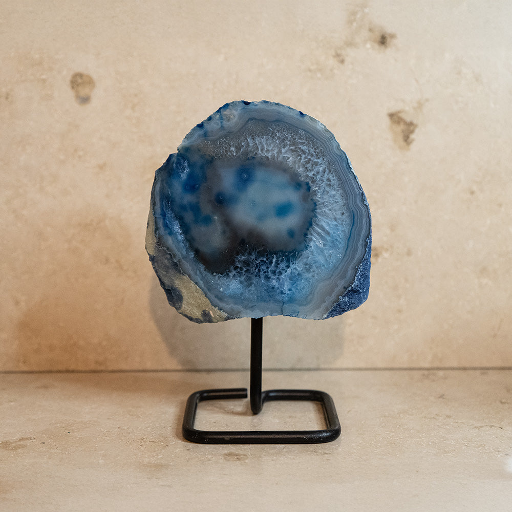 Achat Geode auf Ständer #9