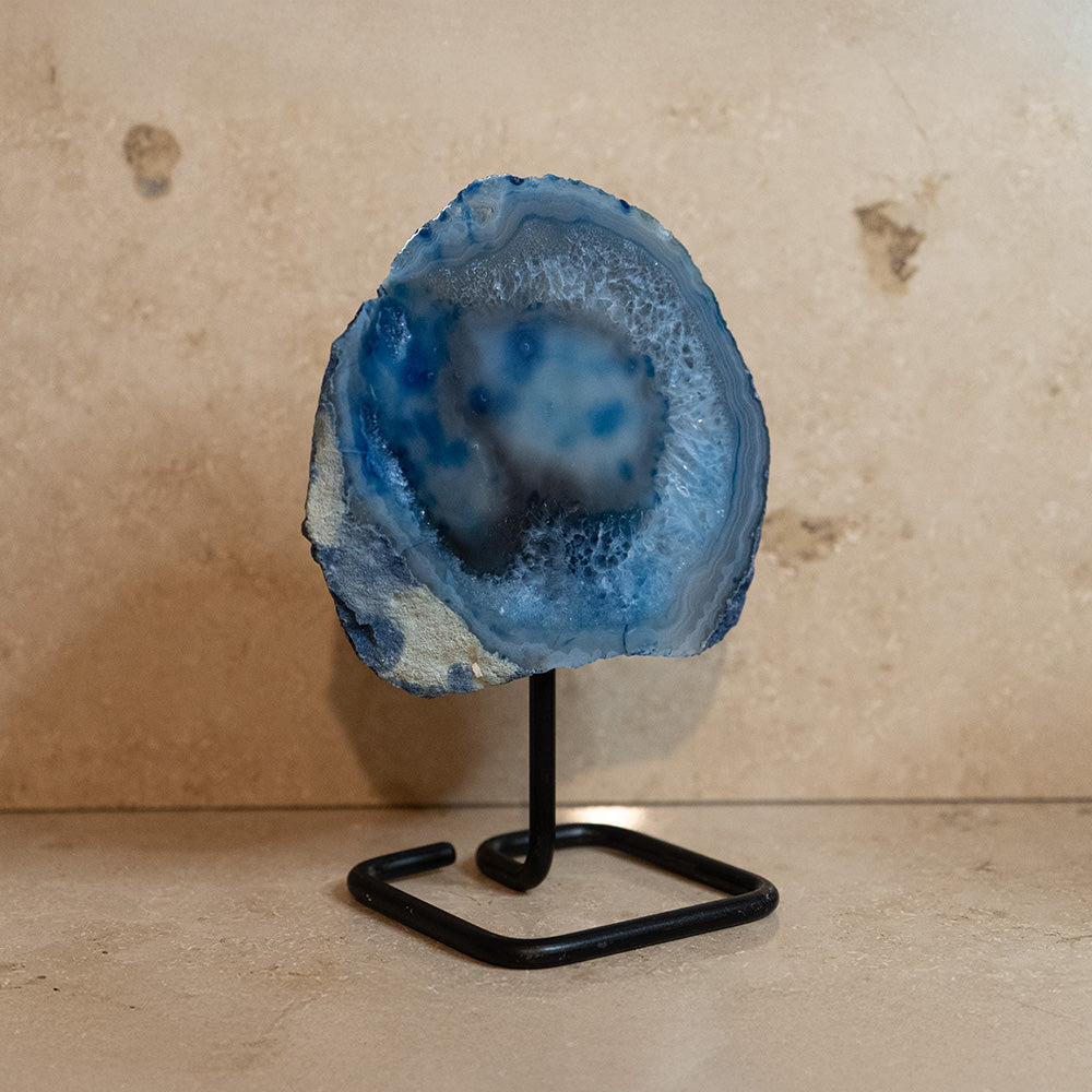 Achat Geode auf Ständer #9