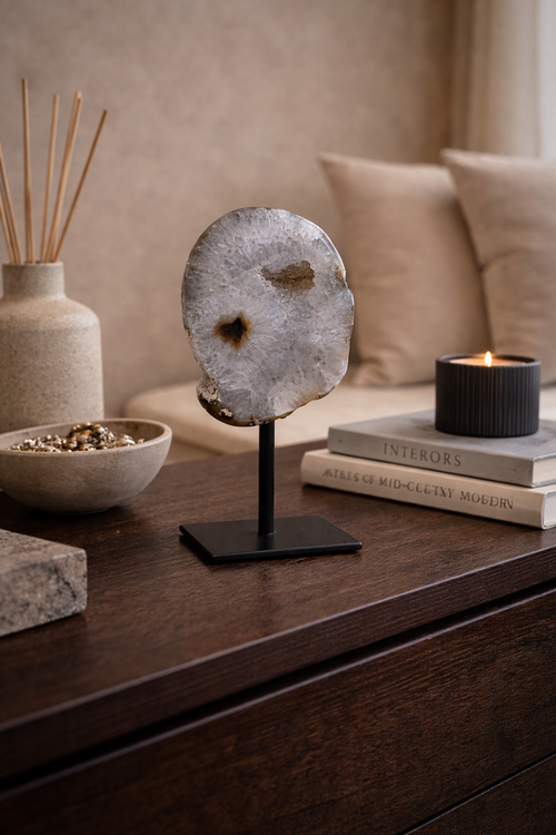 Achat Geode auf Ständer #1