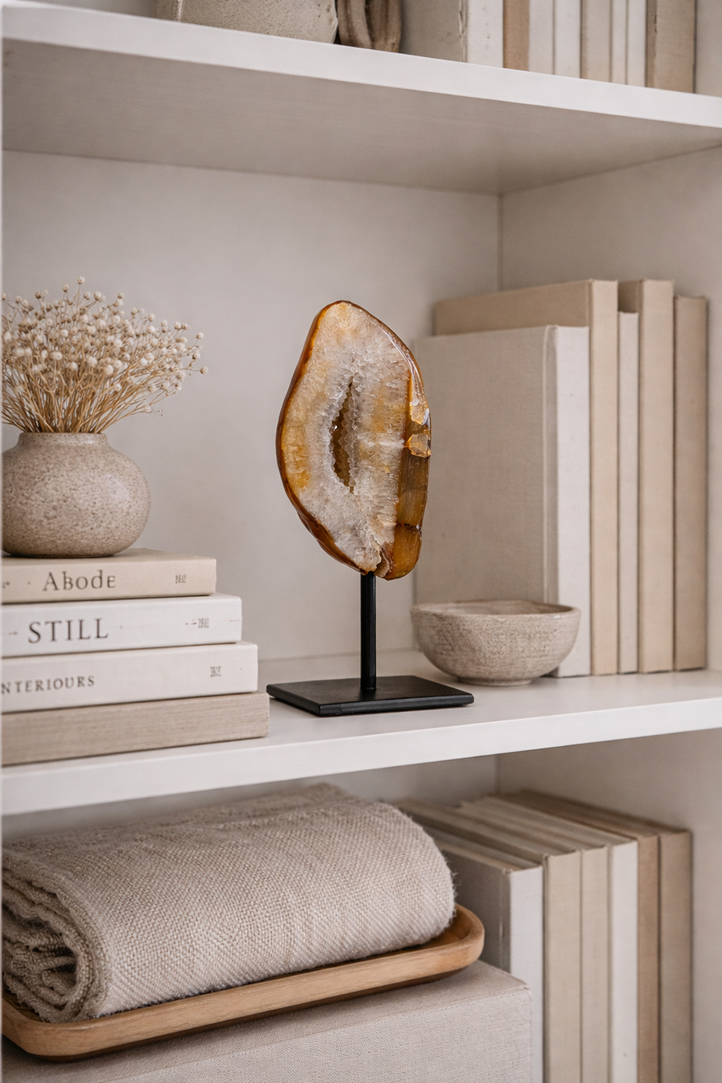 Achat Geode auf Ständer #7