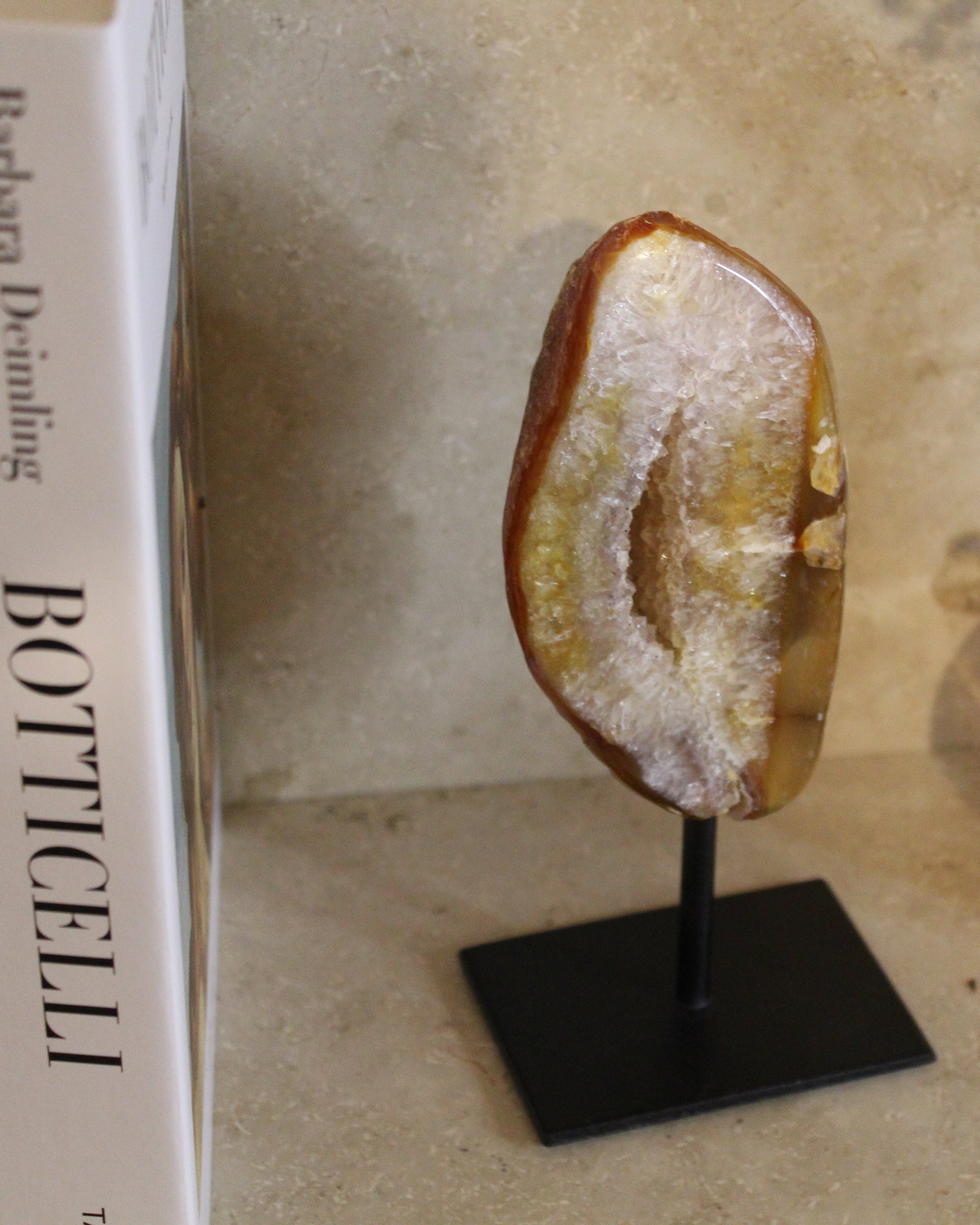 Achat Geode auf Ständer #7