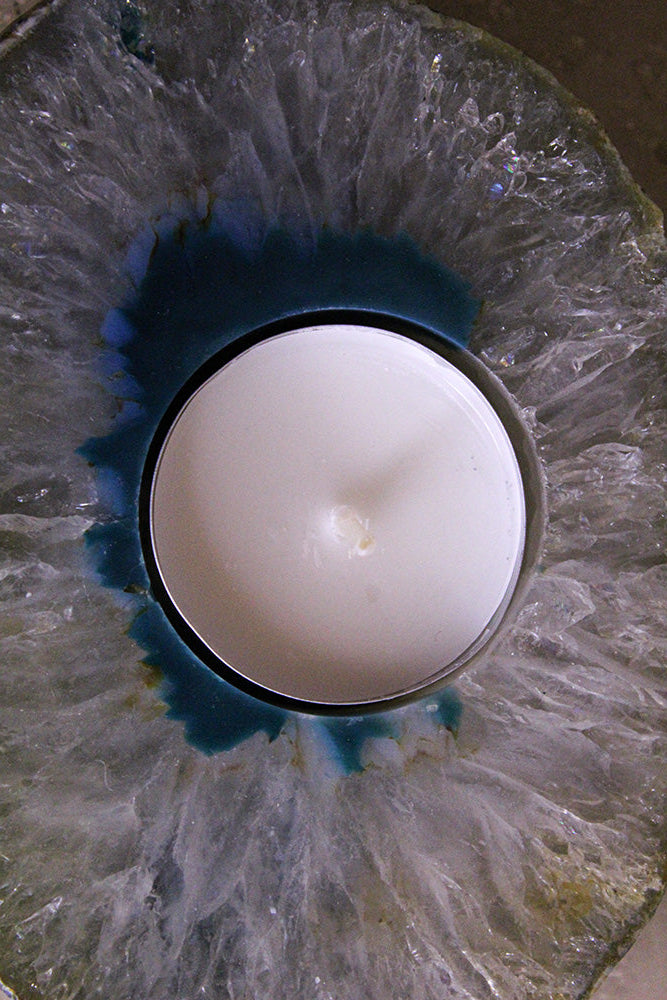 Teelichthalter Achatscheibe #6