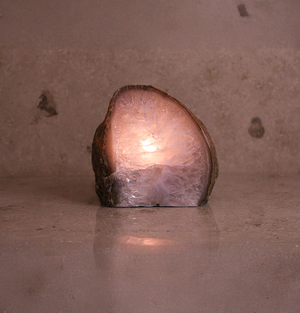 Teelichthalter Achatgeode #1