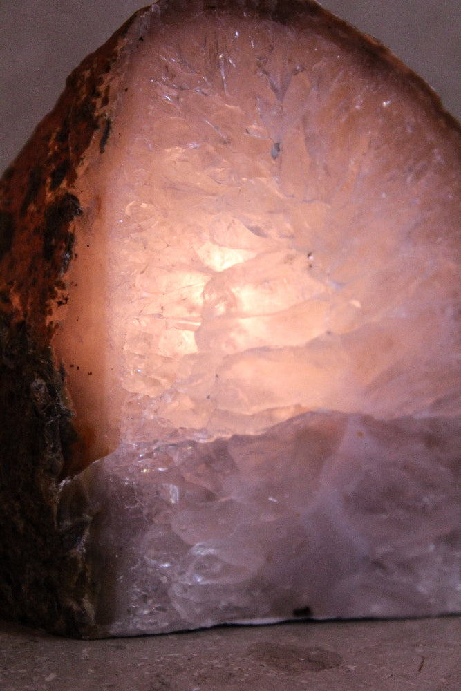 Teelichthalter Achatgeode #1