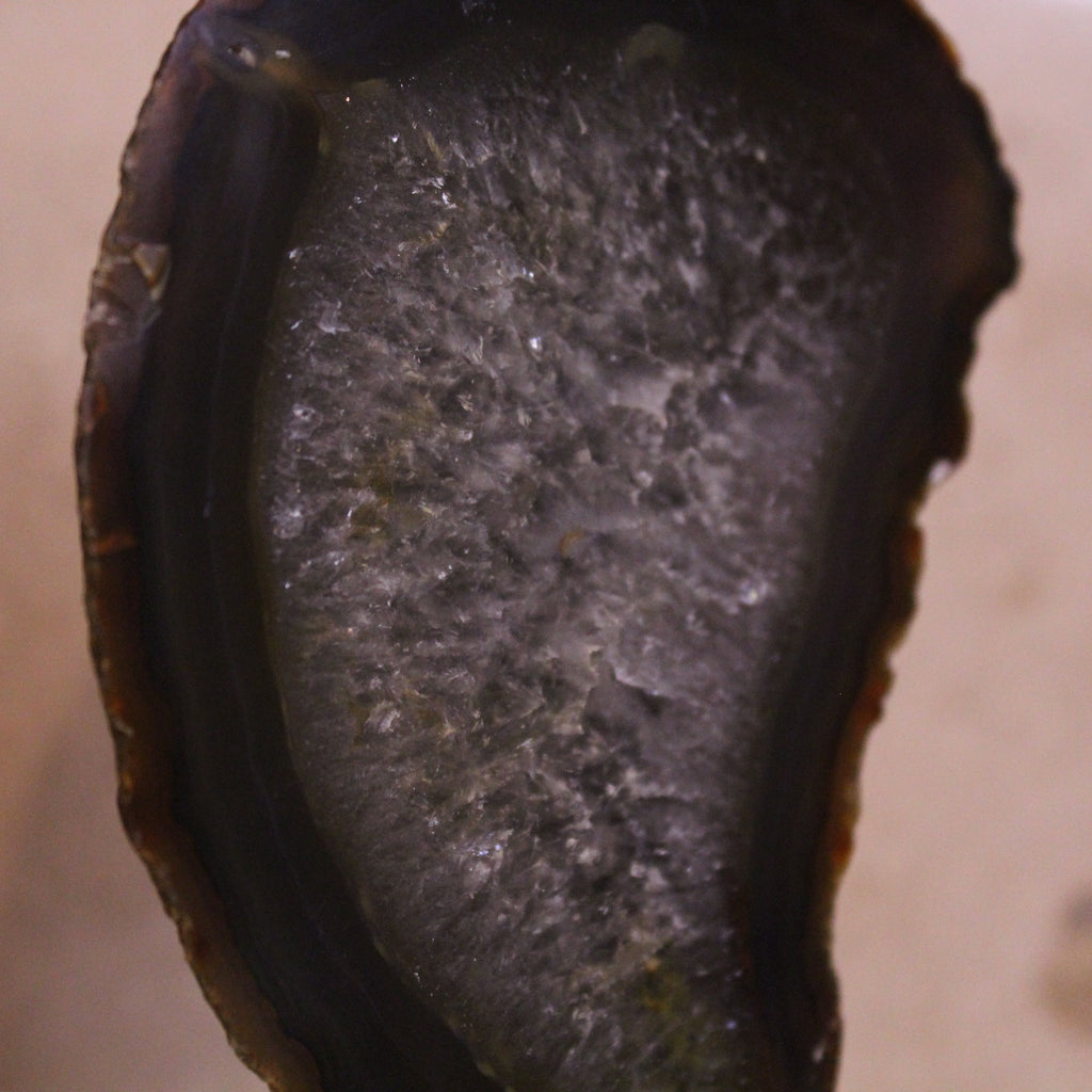 Achat Geode auf Ständer #10