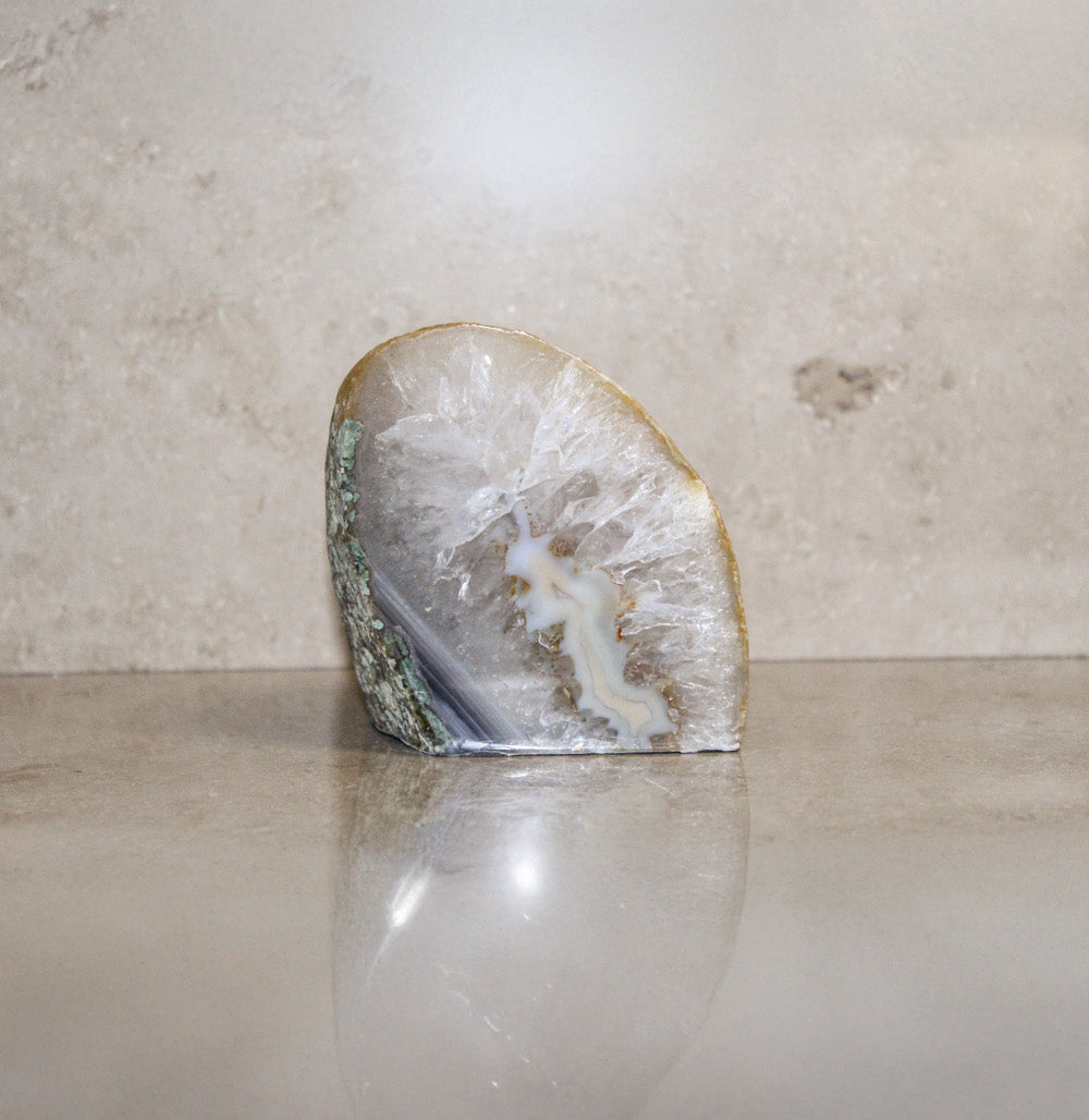 Teelichthalter Achatgeode #2