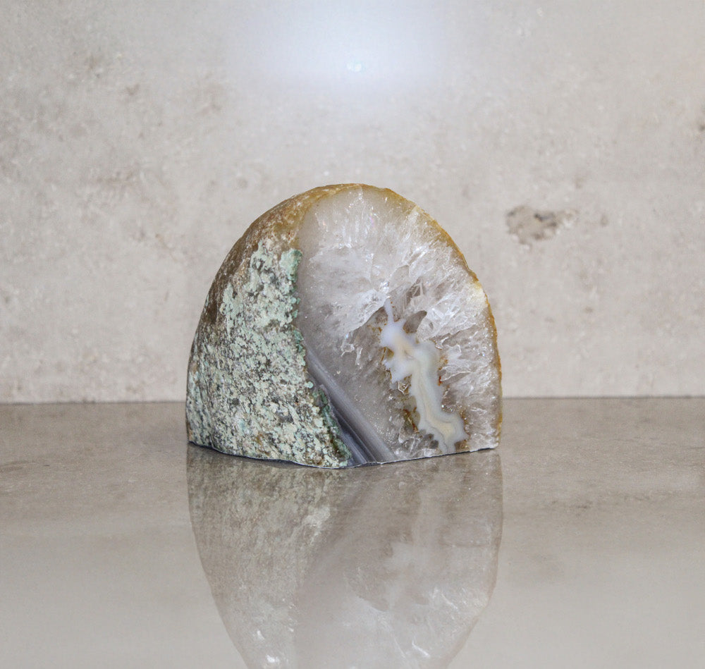 Teelichthalter Achatgeode #2