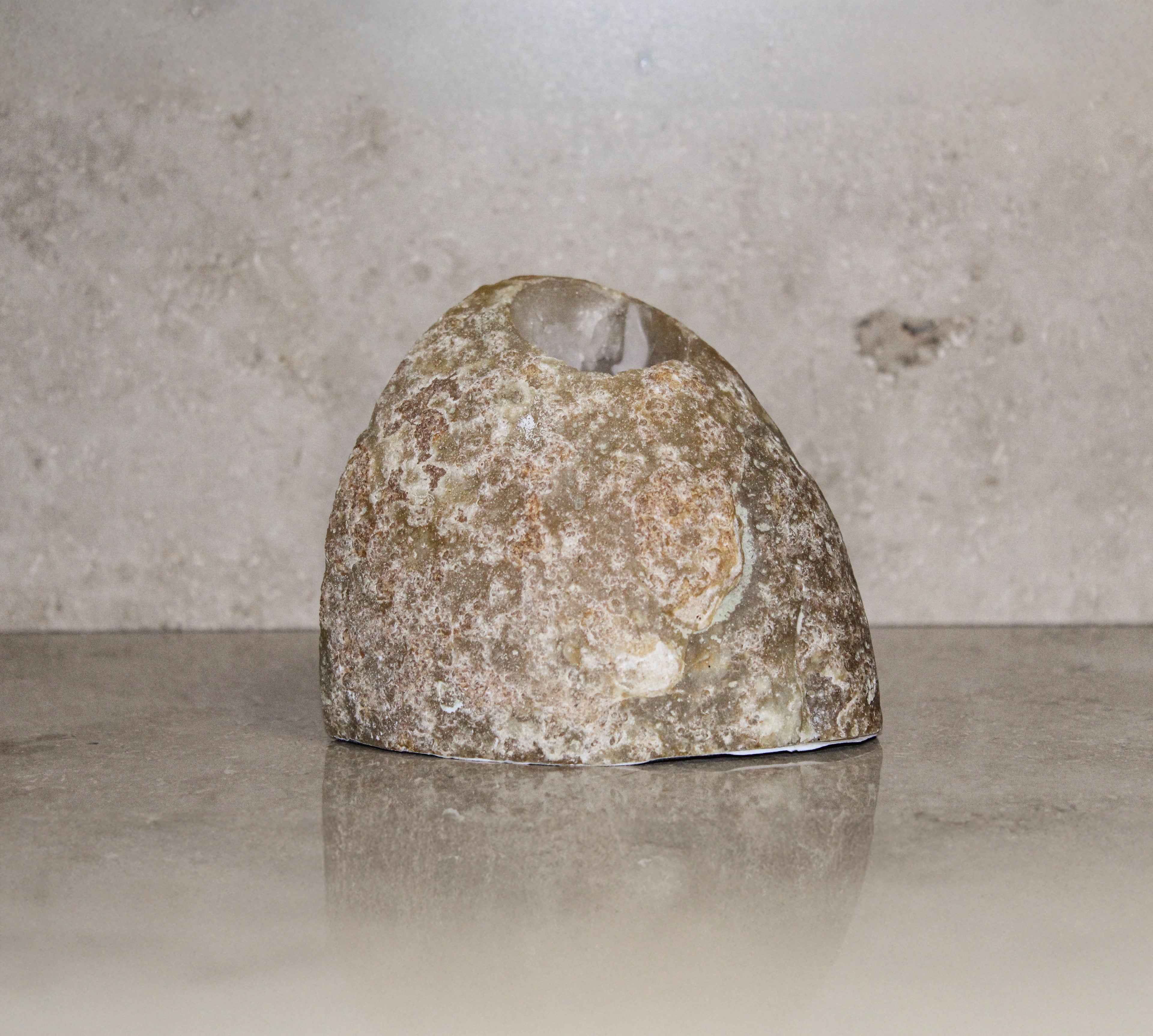 Teelichthalter Achatgeode #2
