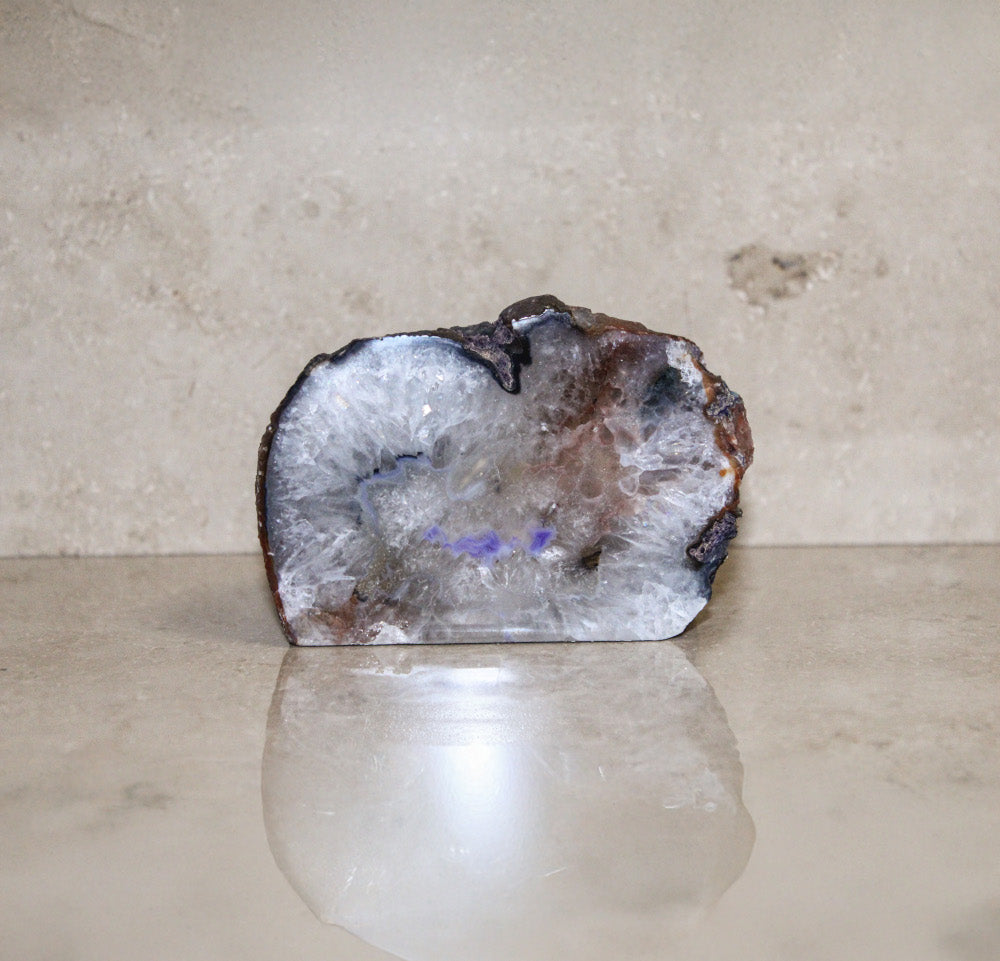 Teelichthalter Achatgeode #3