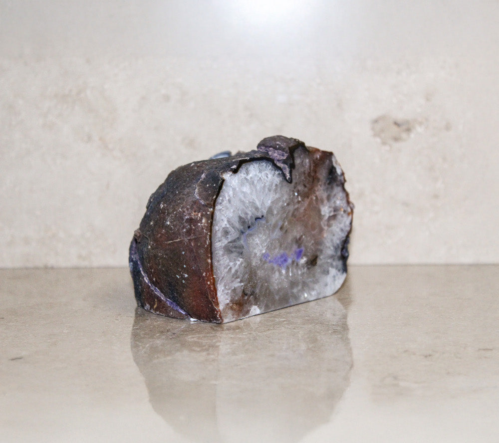 Teelichthalter Achatgeode #3