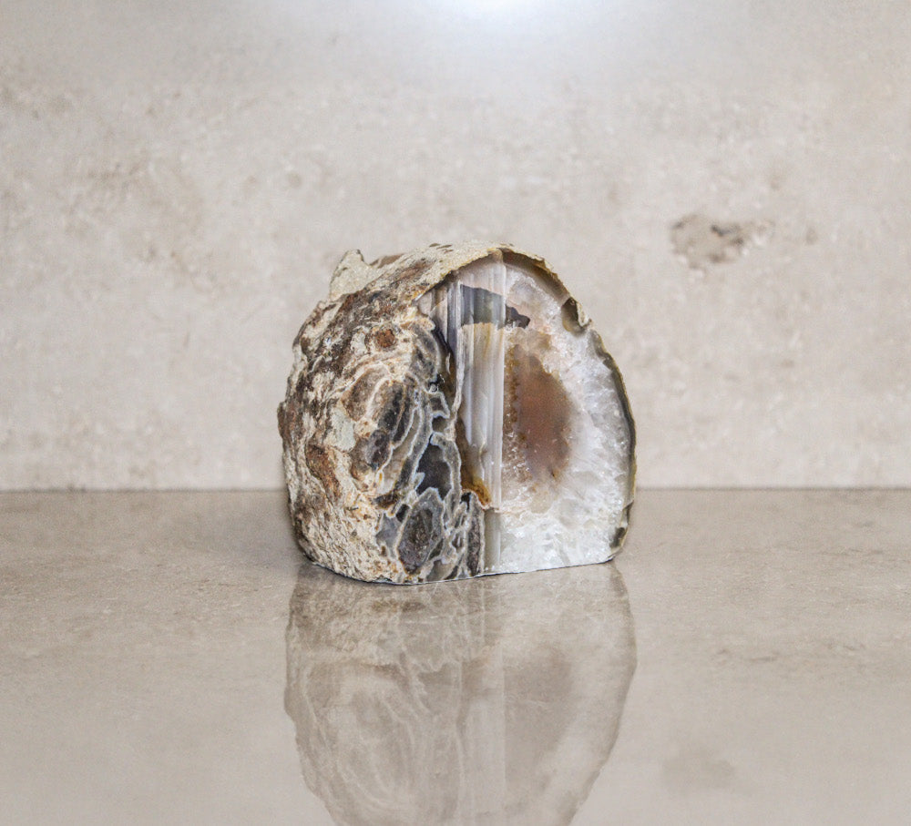 Teelichthalter Achatgeode #4