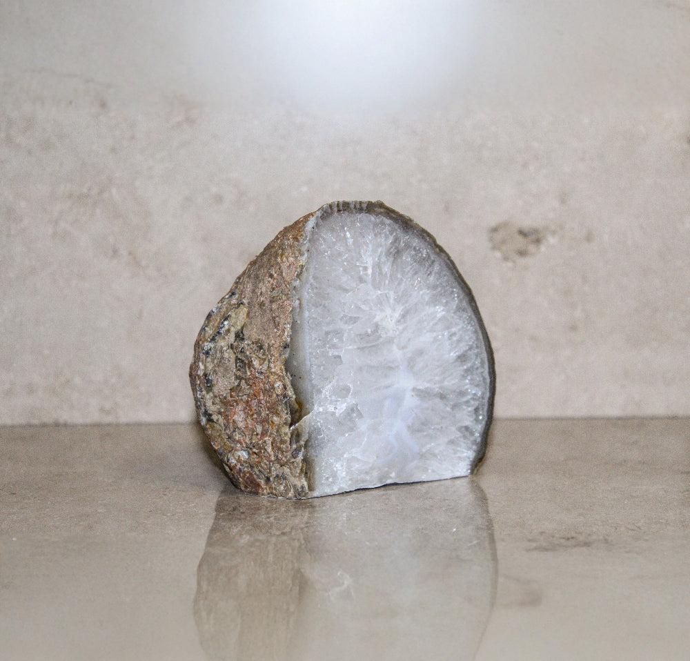 Teelichthalter Achatgeode #1