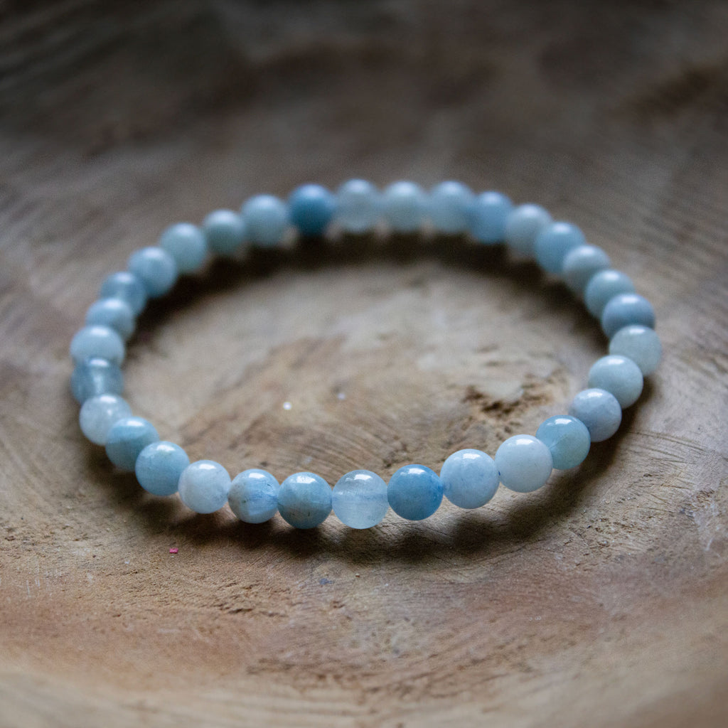 Kugelarmband Aquamarin