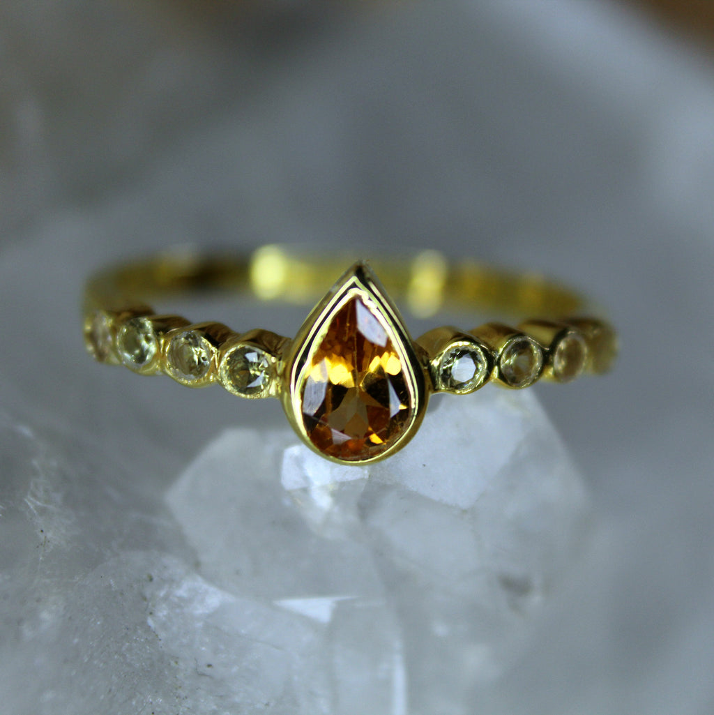 Ring Citrin - Solaris