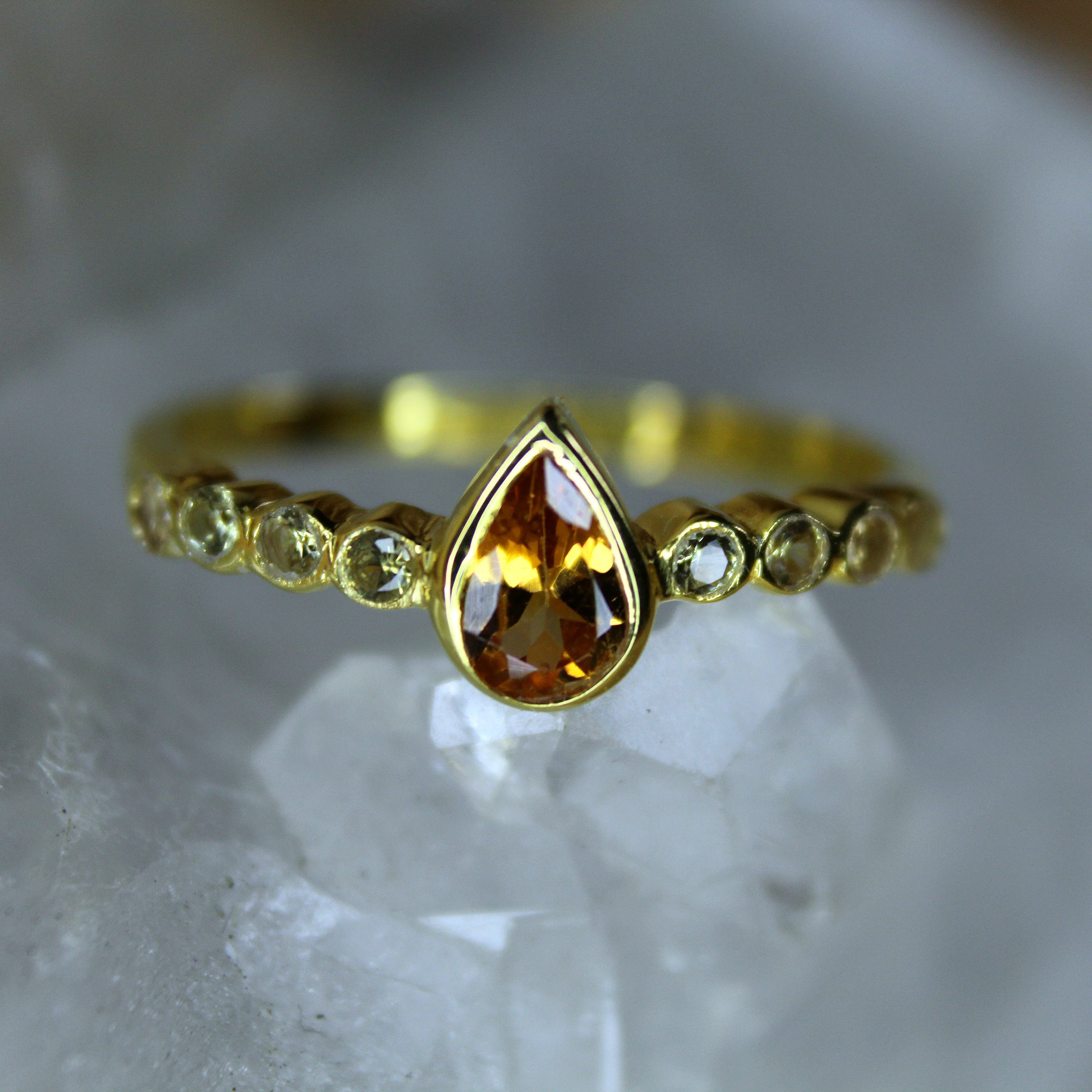 Ring Citrin - Solaris