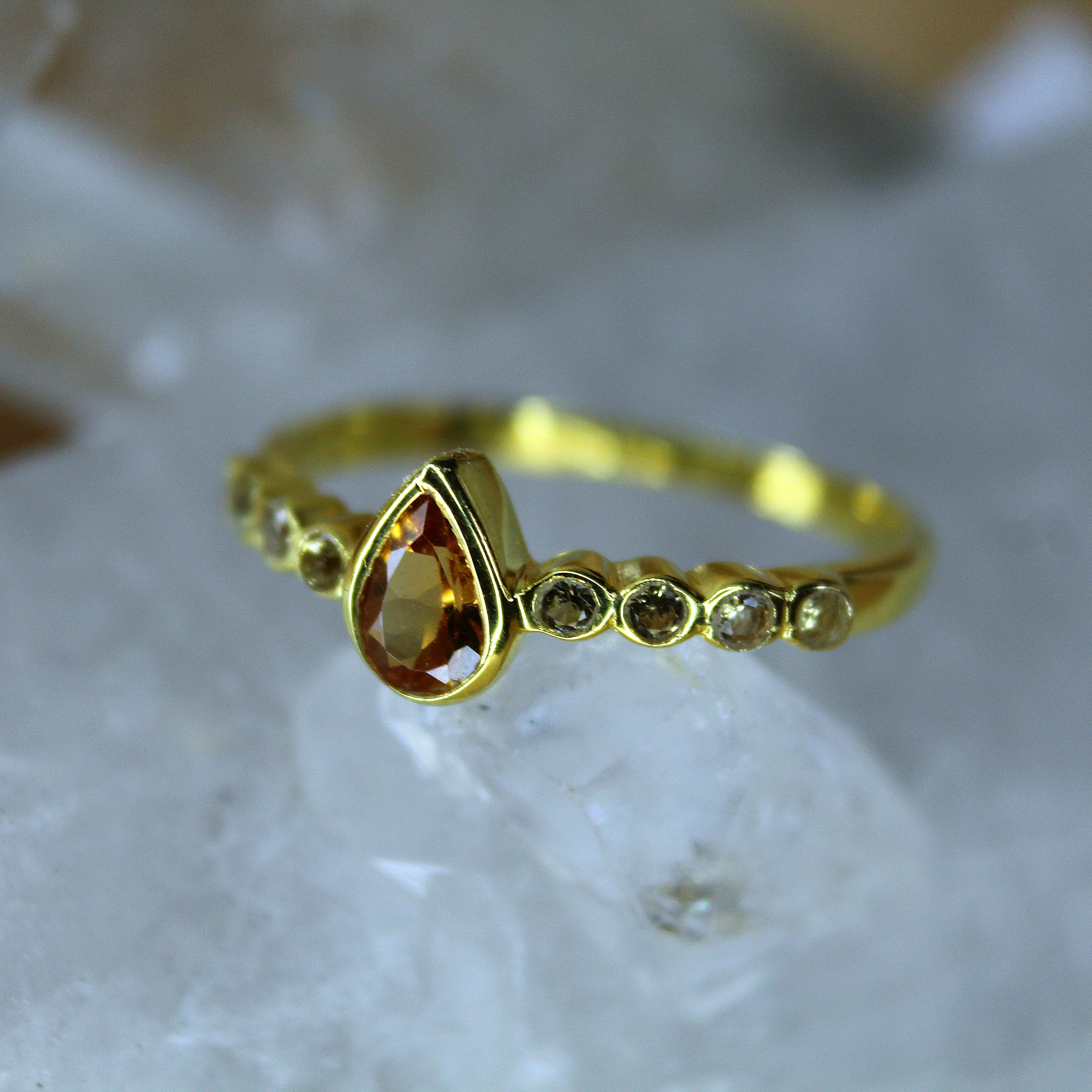 Ring Citrin - Solaris