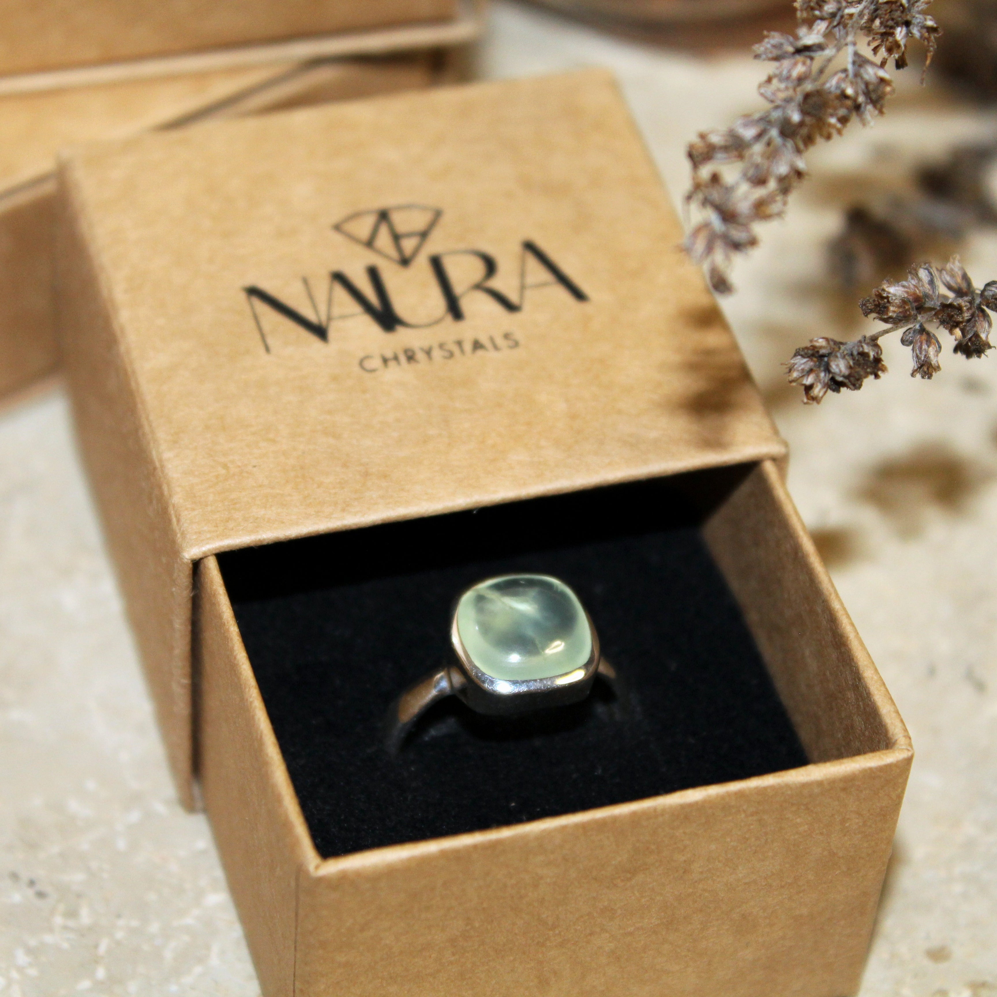 Ring Prehnit - Soul Sight